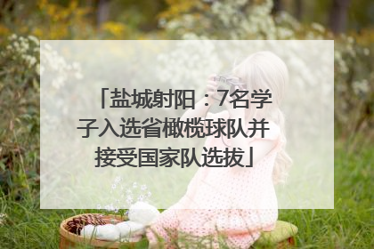 盐城射阳：7名学子入选省橄榄球队并接受国家队选拔